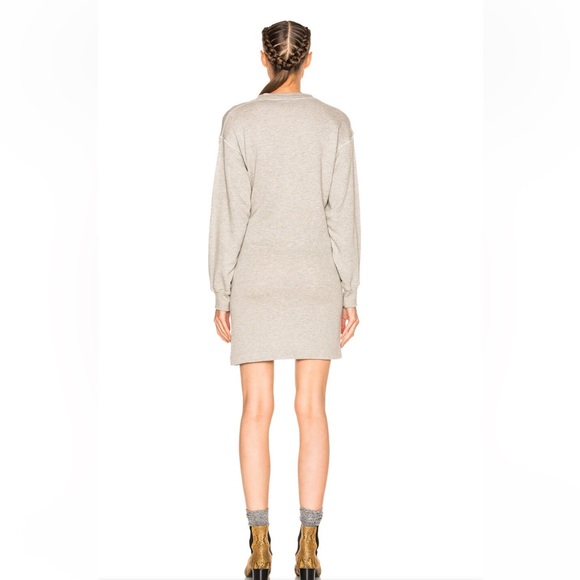 Isabel Marant Étoile Fanley Grey Sweatshirt Dress size 36(S) - Picture 4 of 8